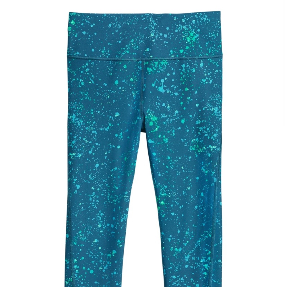 Athleta Ultimate Stash Pocket Splatter Capri